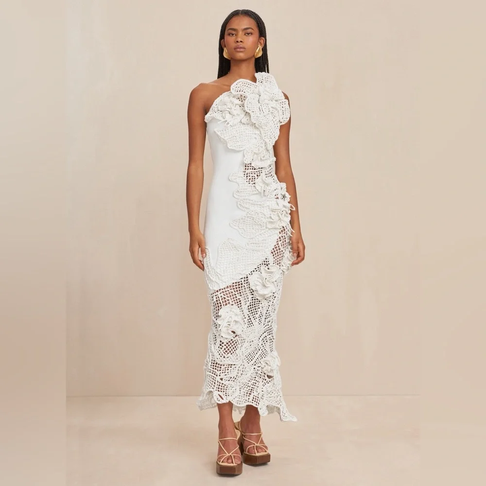 cult gaia | Dresses | Cult Gaiagalla Crochet Gown | Poshmark